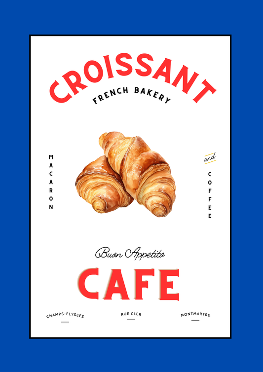 French Bakery Poster