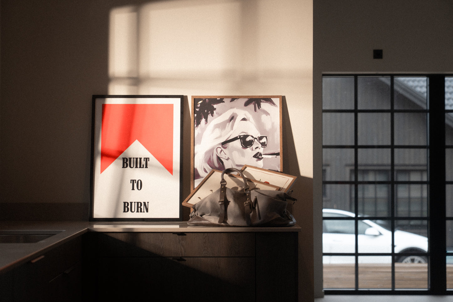 Vintage Marlboro 'Built to Burn'